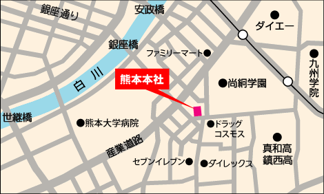 熊本本社MAP