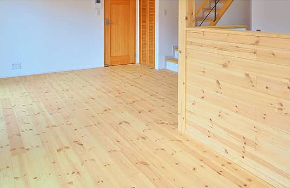 和久田建設の無垢床木造 住宅